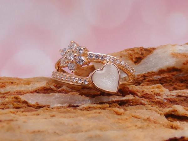 Ring "Sweetheart & Flower"